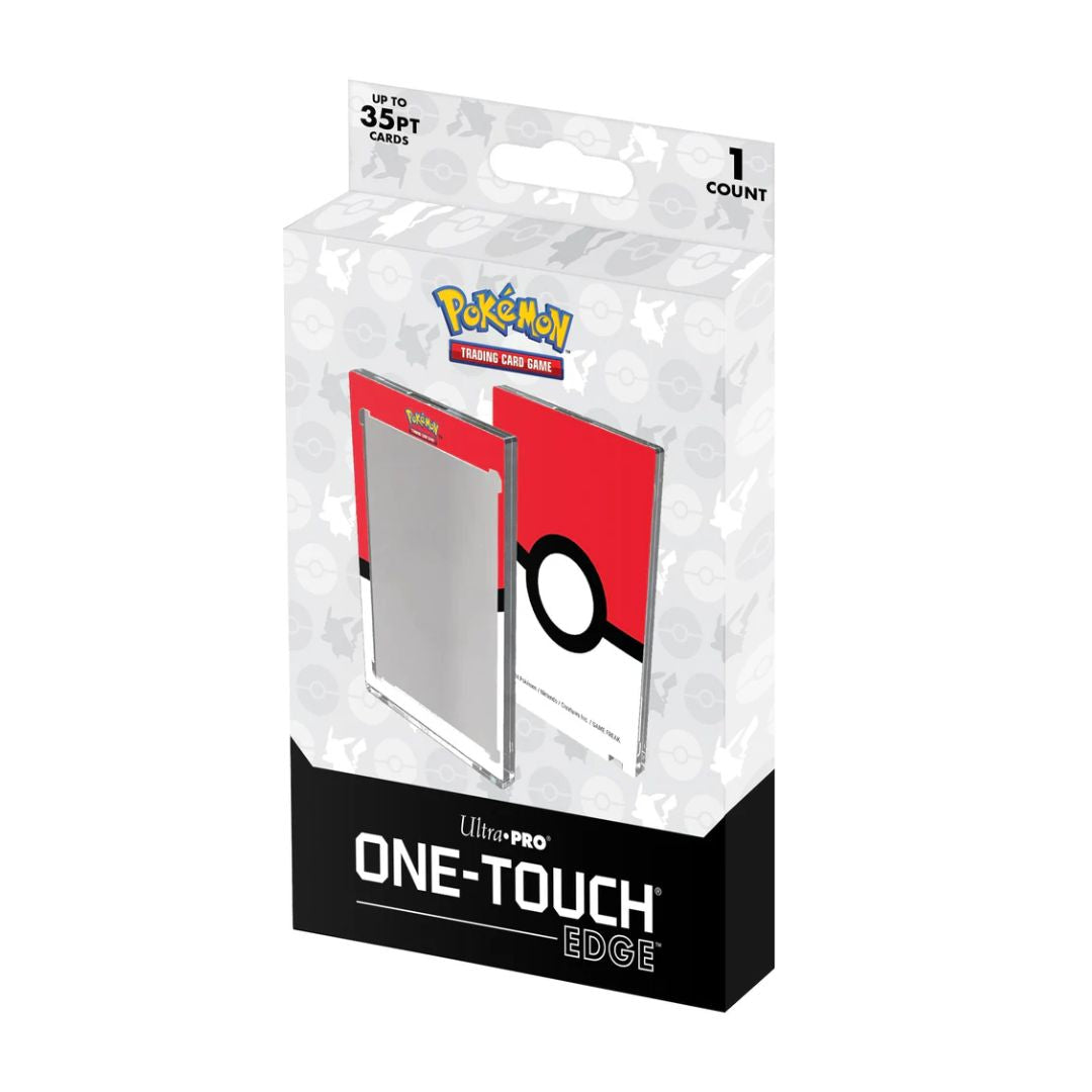 Ultra PRO: ONE-TOUCH UV Edge Magnetic Holder - 35pt - Poké Ball