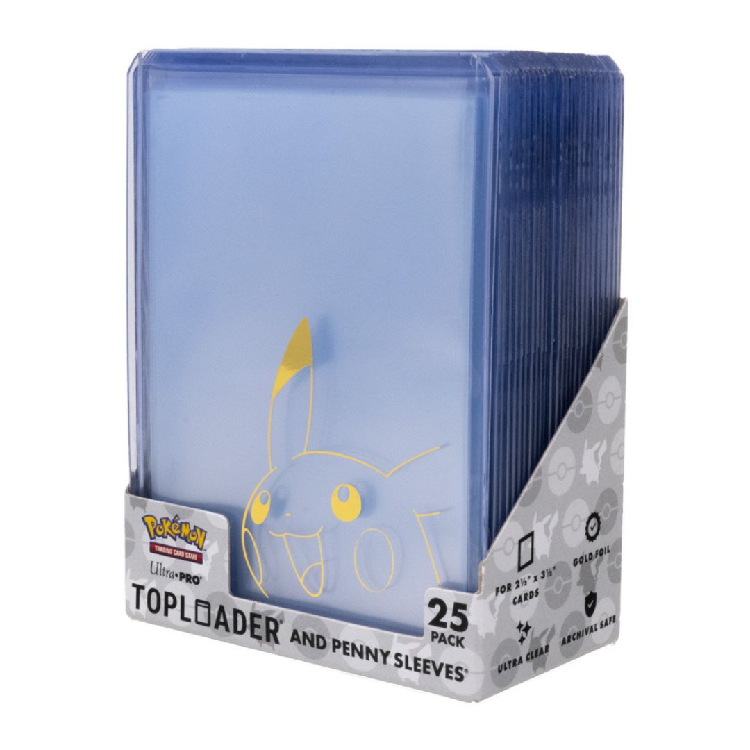 Ultra Pro: Pikachu - Toploader & Penny Sleeves Combo Pack - 25st