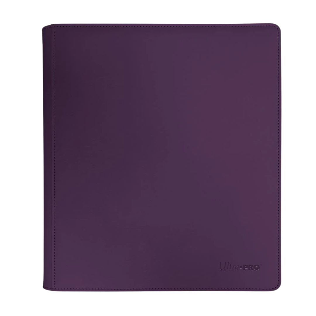 Ultra PRO: Vivid 12-Pocket Zippered PRO-Binder - Midnight Plum