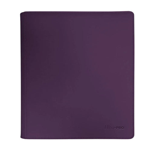 Ultra PRO: Vivid 12-Pocket Zippered PRO-Binder - Midnight Plum