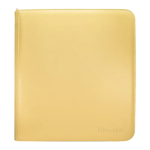 Ultra PRO: Vivid 12-Pocket Zippered PRO-Binder - Yellow
