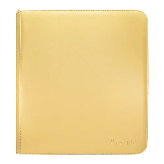 Ultra PRO: Vivid 12-Pocket Zippered PRO-Binder - Yellow
