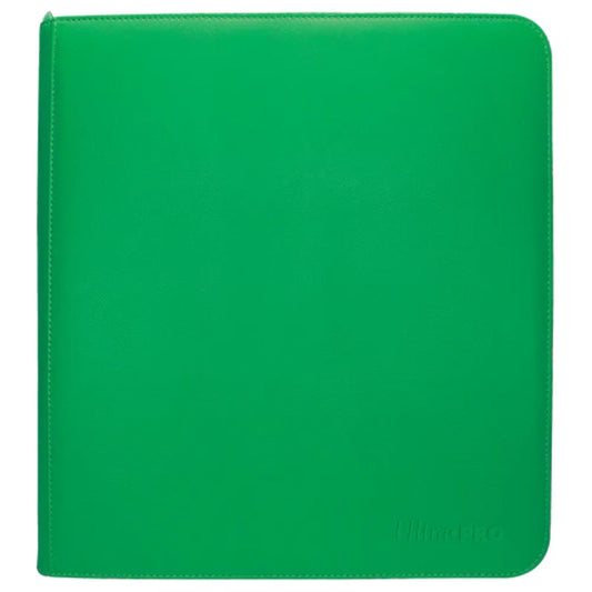 Ultra PRO: Vivid 12-Pocket Zippered PRO-Binder - Green
