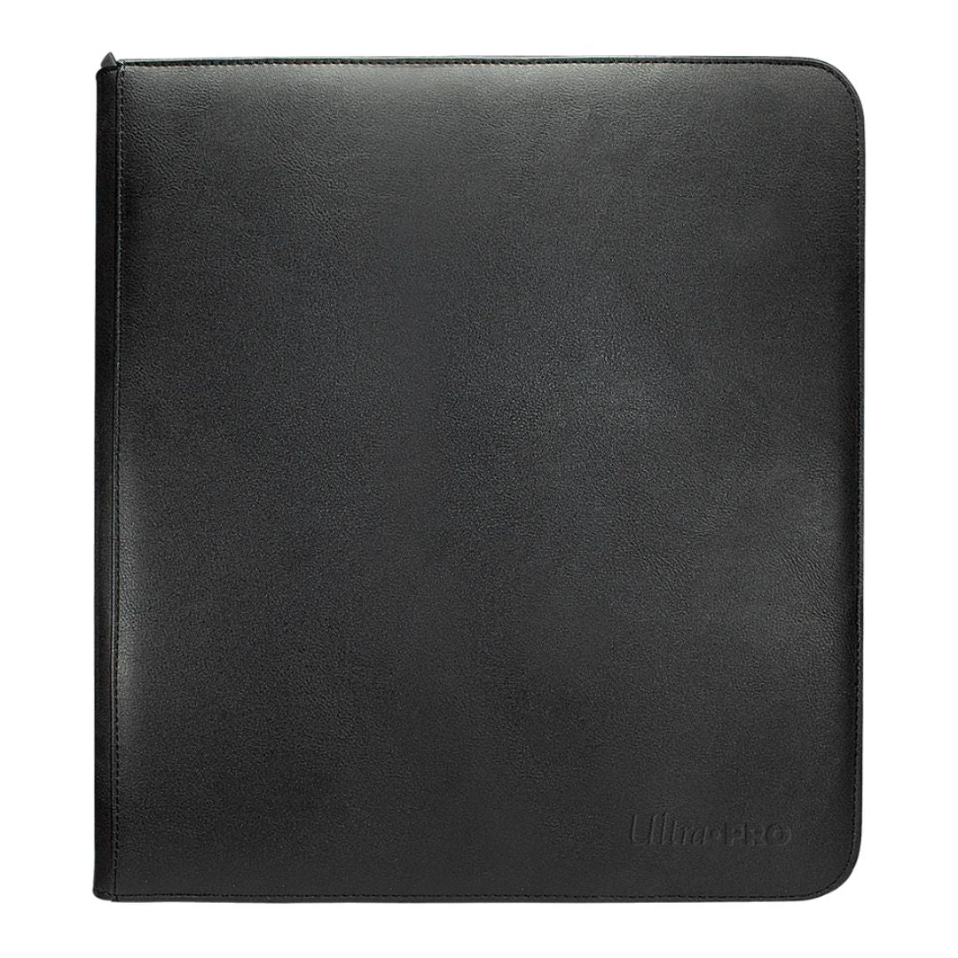 Ultra PRO: Vivid 12-Pocket Zippered PRO-Binder - Black