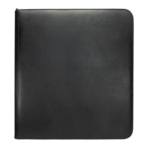 Ultra PRO: Vivid 12-Pocket Zippered PRO-Binder - Black