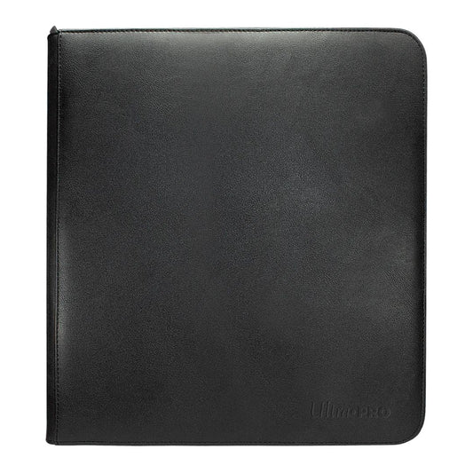 Ultra PRO: Vivid 12-Pocket Zippered PRO-Binder - Black