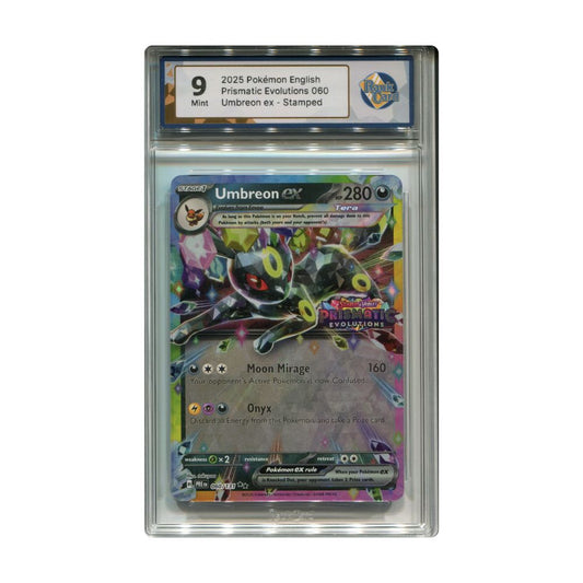 Umbreon ex Prismatic Evolutions Stamp - #060 RaukCard 9 - Pokémon Scarlet & Violet: Prismatic Evolutions