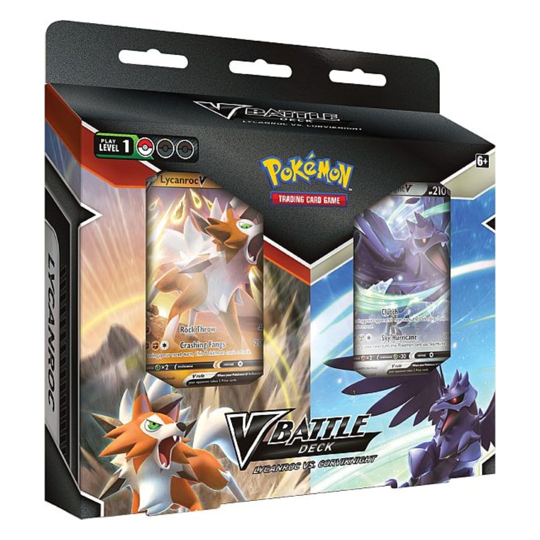 Pokémon TCG: V Battle Deck Bundle: Corviknight vs Lycanroc