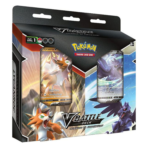 Pokémon TCG: V Battle Deck Bundle: Corviknight vs Lycanroc