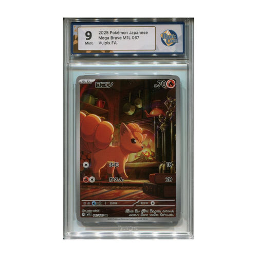 Vulpix AR - #067 RaukCard 9 - Pokémon Mega Brave (m1L)