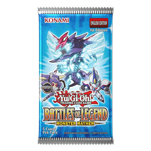 Yu-Gi-Oh! Battles of Legend: Monster Mayhem Booster Pack