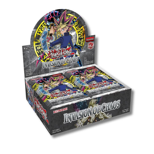 Yu-Gi-Oh! Invasion of Chaos 25th Anniversary Booster Box