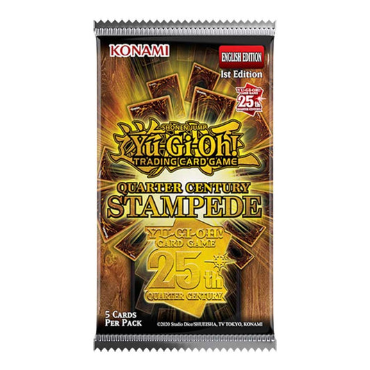 Yu-Gi-Oh! Quarter Century Stampede Booster Pack