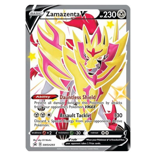 Zamazenta V - SWSH293 Black Star Promo - Pokémon Sword & Shield: Crown Zenith